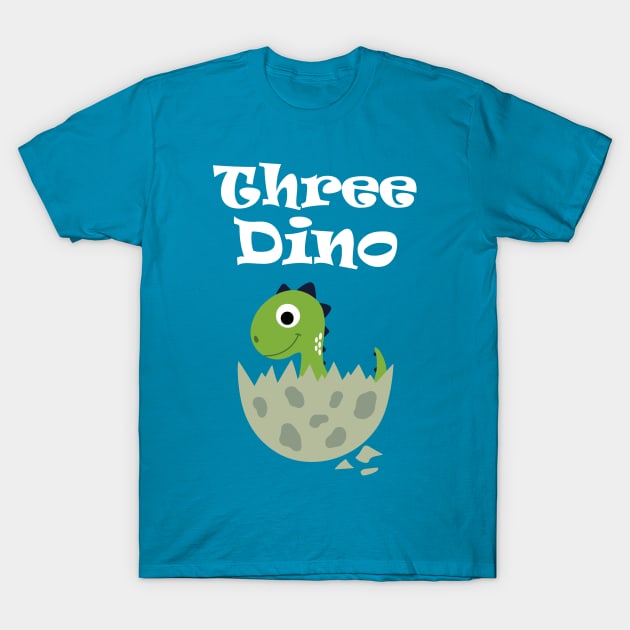 Boys Birthday Dinosaur T-Shirt by Work Memes